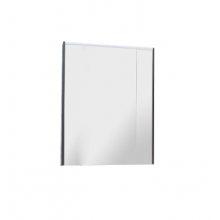Зеркало Ronda 60х78 см, шкаф, антрацит, с подсветкой