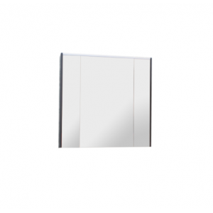 Зеркало Ronda 80х78 см, шкаф, антрацит, с подсветкой