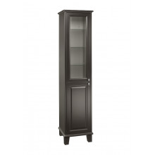 Шкаф-колонна Carmen 44,5х36,7х190 см, satin dark grey, реверсивная установка двери