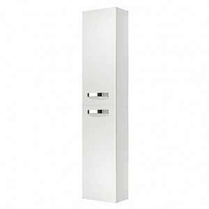 Шкаф-колонна Gap 34х20х160 см, белый матовый, левый, подвесной монтаж