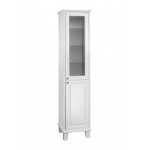 Шкаф-колонна Carmen 44,5х36,7х190 см, satin white, реверсивная установка двери