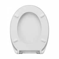 Сиденье Roca Victoria Supralit, микролифт, петли хром, 801B6200B